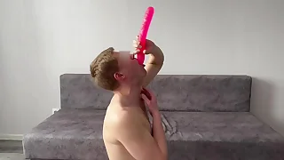 25 centimeters in mouth / 10 inches in throat